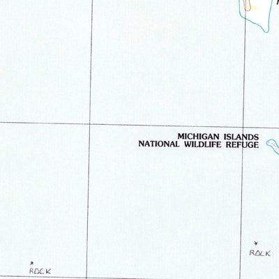 United States Geological Survey Hog Island East, MI (1986, 24000-Scale) digital map