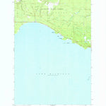 United States Geological Survey Hog Island Point, MI (1973, 24000-Scale) digital map