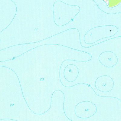 United States Geological Survey Hog Island Point, MI (1973, 24000-Scale) digital map