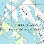 United States Geological Survey Hog Island, VA (1999, 24000-Scale) digital map
