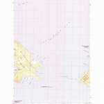 United States Geological Survey Hog Island West, MI (1986, 24000-Scale) digital map