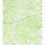 United States Geological Survey Hog Mountain, GA (1964, 24000-Scale) digital map