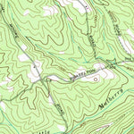United States Geological Survey Hog Mountain, GA (1964, 24000-Scale) digital map