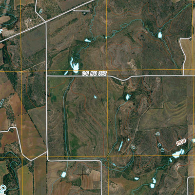 United States Geological Survey Hog Mountain, TX (2010, 24000-Scale) digital map