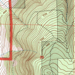 United States Geological Survey Hog Valley, CA (1993, 24000-Scale) digital map