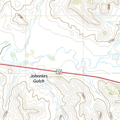 United States Geological Survey Hogan Creek, MT (2020, 24000-Scale) digital map