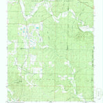 United States Geological Survey Hogan Hollow, MO (1980, 24000-Scale) digital map