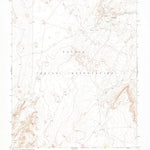 United States Geological Survey Hogansaani Spring, AZ (1968, 24000-Scale) digital map