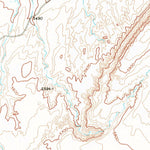 United States Geological Survey Hogansaani Spring, AZ (1968, 24000-Scale) digital map