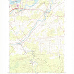 United States Geological Survey Hogansburg, NY (1964, 24000-Scale) digital map