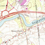 United States Geological Survey Hogansburg, NY (1964, 24000-Scale) digital map