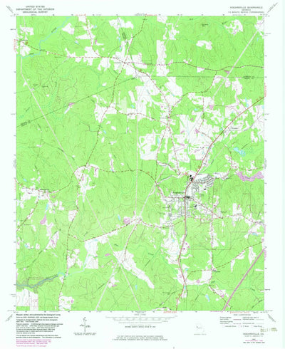 United States Geological Survey Hogansville, GA (1964, 24000-Scale) digital map