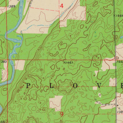 United States Geological Survey Hogarty, WI (1973, 24000-Scale) digital map