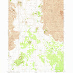 United States Geological Survey Hogback Butte, OR (1981, 24000-Scale) digital map