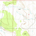 United States Geological Survey Hogback Butte, OR (1981, 24000-Scale) digital map