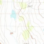 United States Geological Survey Hogback Ridge, CA (1990, 24000-Scale) digital map
