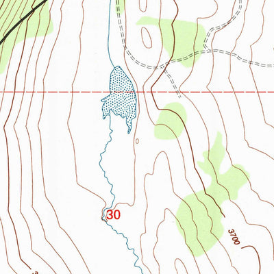 United States Geological Survey Hogback Ridge, CA (1995, 24000-Scale) digital map