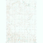 United States Geological Survey Hogeland, MT (1984, 24000-Scale) digital map