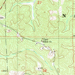 United States Geological Survey Hogglesville, AL (1980, 24000-Scale) digital map