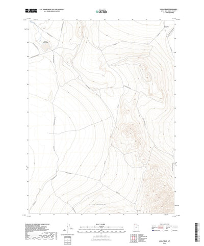 United States Geological Survey Hogup Bar, UT (2023, 24000-Scale) digital map