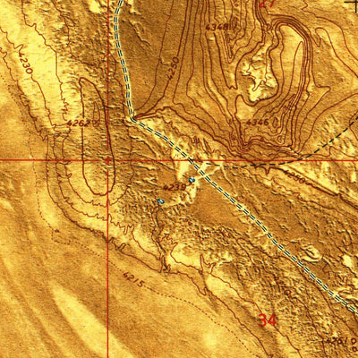 United States Geological Survey Hogup Ridge South, UT (1969, 24000-Scale) digital map