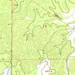 United States Geological Survey Hohenlinden, MS (1972, 24000-Scale) digital map