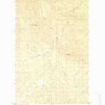 United States Geological Survey Hoko Falls, WA (1984, 24000-Scale) digital map