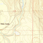 United States Geological Survey Hoko Falls, WA (1984, 24000-Scale) digital map