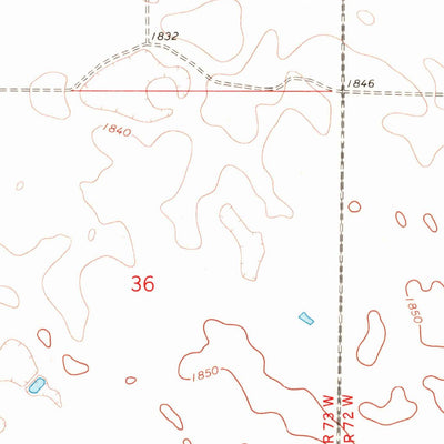 United States Geological Survey Holabird, SD (1968, 24000-Scale) digital map