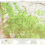 United States Geological Survey Holbrook, AZ (1954, 250000-Scale) digital map