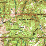 United States Geological Survey Holbrook, AZ (1954, 250000-Scale) digital map