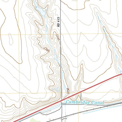 United States Geological Survey Holbrook, NE (2021, 24000-Scale) digital map