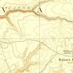 United States Geological Survey Holbrook W, AZ (1887, 250000-Scale) digital map