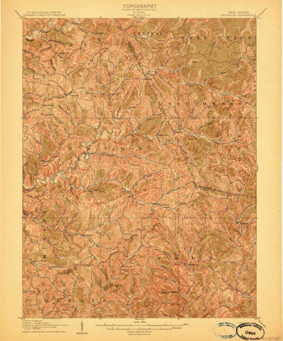 United States Geological Survey Holbrook, WV (1906, 62500-Scale) digital map