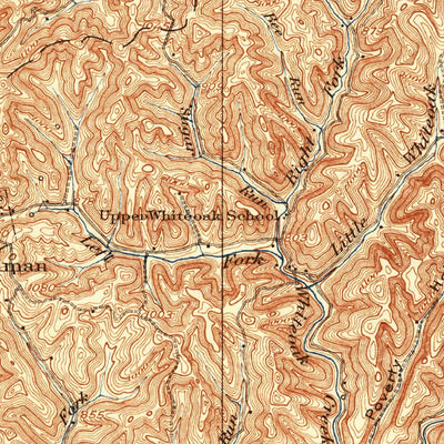 United States Geological Survey Holbrook, WV (1926, 62500-Scale) digital map