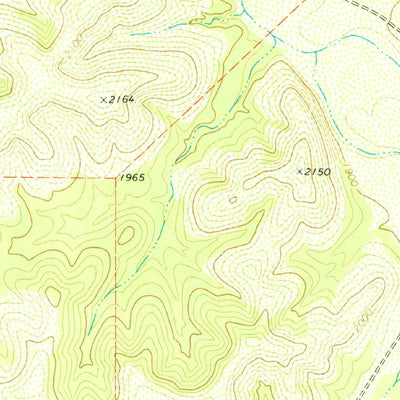 United States Geological Survey Holcomb Draw, TX (1978, 24000-Scale) digital map