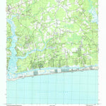 United States Geological Survey Holden Beach, NC (1990, 24000-Scale) digital map