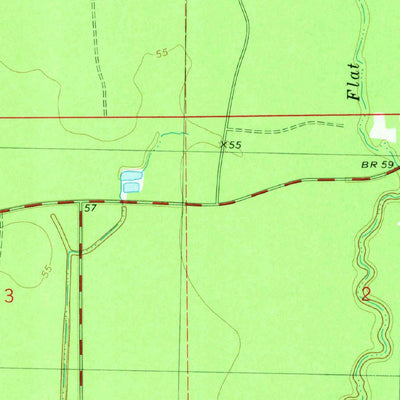 United States Geological Survey Holden, LA (1974, 24000-Scale) digital map