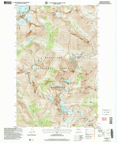 Holden, WA (2004, 24000-Scale) Map by United States Geological Survey ...