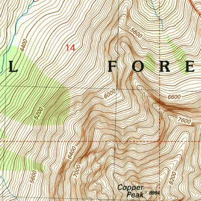 United States Geological Survey Holden, WA (2004, 24000-Scale) digital map