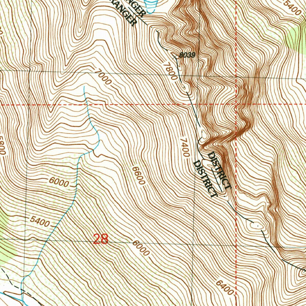 Holden, WA (2004, 24000-Scale) Map by United States Geological Survey ...