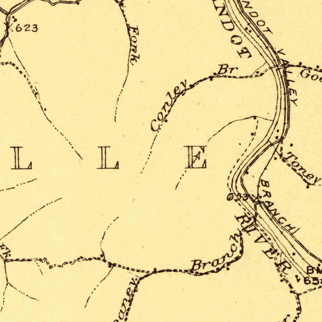 Holden, WV (1910, 48000Scale) Map by United States Geological Survey