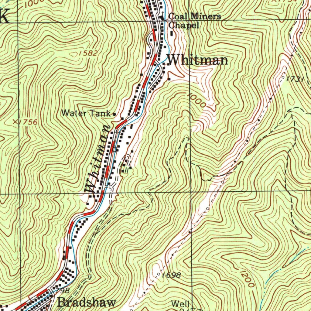 Holden, WV (1996, 24000-Scale) Map by United States Geological Survey ...