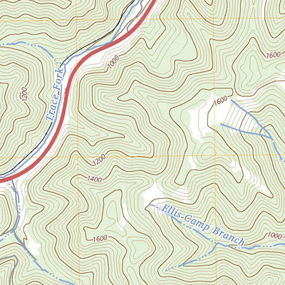 United States Geological Survey Holden, WV (2023, 24000-Scale) digital map