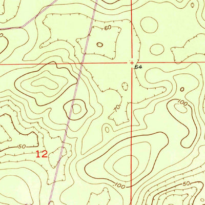 United States Geological Survey Holder, FL (1954, 24000-Scale) digital map