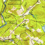 United States Geological Survey Holderness, NH (1925, 62500-Scale) digital map