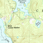 United States Geological Survey Holderness, NH (1987, 24000-Scale) digital map