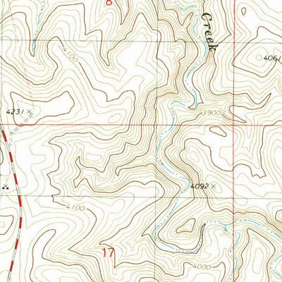 United States Geological Survey Hole In Rock, ID (1980, 24000-Scale) digital map