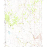 United States Geological Survey Hole In The Ground, NV-CA (1980, 24000-Scale) digital map