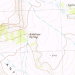 United States Geological Survey Hole In The Ground, NV-CA (1980, 24000-Scale) digital map